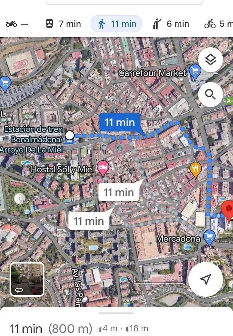 شقة Vista A La Playa, Cerca Del Centro Con Piscina بينالماذينا